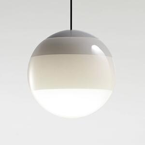 MARSET Lampa wisząca designerska Dipping Light, możliwość ściemniania, biały / opal, salon / jadalnia, szkło, design