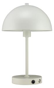 Lampa Stołowa Dyberg Larsen, Stockholm, ściemnialny, biały, salon, metal, skandynawski