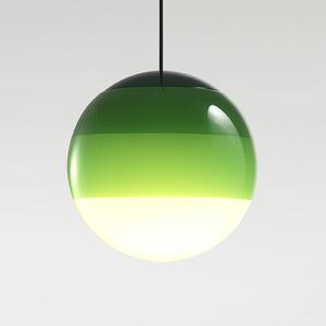 MARSET Lampa wisząca designerska Dipping Light, możliwość ściemniania, zielony, salon / jadalnia, szkło, design