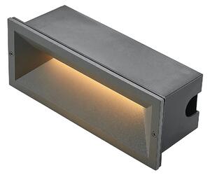 Zewnętrzna Lampa Lucande, Jaano, czarny, balkon, metal, nowoczesny