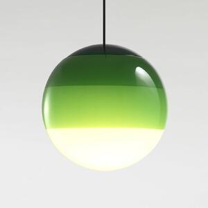 MARSET Lampa wisząca designerska Dipping Light, możliwość ściemniania, zielony, salon / jadalnia, szkło, design