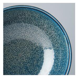 Niebieska miska ceramiczna MIJ Indigo, ø 21 cm