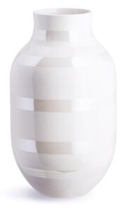 Biały kamionkowy wazon Kähler Design Omaggio, wys. 30,5 cm