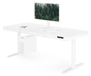 Biurko elektryczne z regulacją wysokości Ellis 160x70 cm, kolor biały