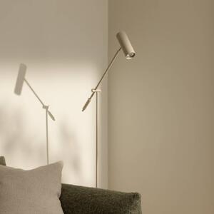 Globen Lighting Lampa stojąca Hubble READ, kremowy / amber, salon / jadalnia, metal, skandynawski