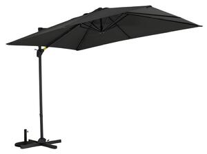 Prostokątny parasol z wysięgnikiem