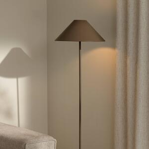 Globen Lighting Lampa stojąca Cannes, brązowy / rdzawy, salon / jadalnia, metal, skandynawski