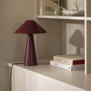 Globen Lighting Lampa stołowa Cannes, czerwony, salon / jadalnia, metal, skandynawski
