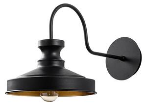 Czarny kinkiet ø 22 cm Kiruna – Opviq lights