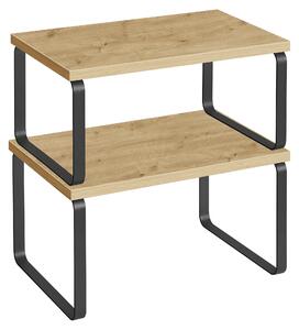 Póki kuchenne na blat 2 szt db artisan czarne organizer