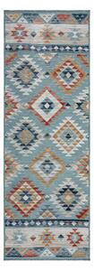 Niebieski chodnik odpowiedni na zewnątrz 80x230 cm Avery Blue – Flair Rugs