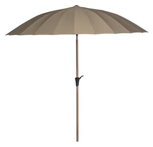 Zielono-beżowy parasol ogrodowy ø 280 cm Monica – WOOOD