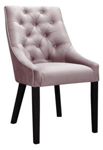 Krzesło tapicerowane Venmo w stylu glamour