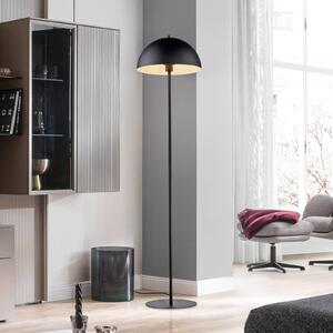 Schöner Wohnen Lampa stojąca Ali, czarny, salon / jadalnia, metal, skandynawski