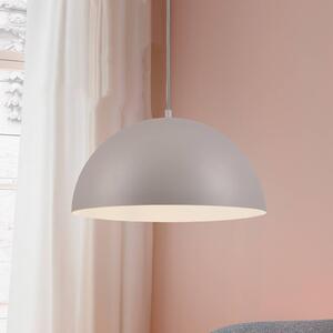Schöner Wohnen Lampa wisząca Ali, możliwość ściemniania, kremowy / amber, salon / jadalnia, metal, skandynawski