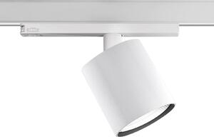 Ivela Reflektor szynowy LED Perfetto Puro, 3-fazowy, biały, 940 Puro, biały / opal, przedpokój, aluminium, nowoczesny