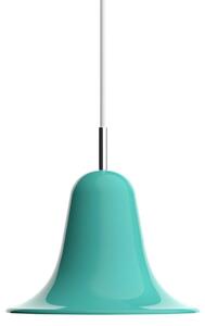 Verpan Lampa wisząca designerska Pantop, możliwość ściemniania, zielony, salon / jadalnia, metal, design