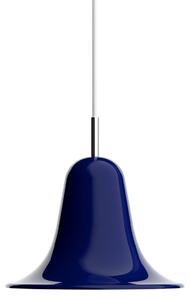 Verpan Lampa wisząca designerska Pantop, możliwość ściemniania, niebieski, salon / jadalnia, metal, design