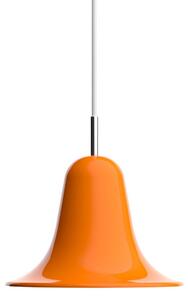 Verpan Lampa wisząca designerska Pantop, możliwość ściemniania, żółty / pomarańczowy, salon / jadalnia, metal, design