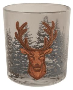Świecznik na tealighty FOREST DEER 9 cm