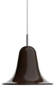Verpan Lampa wisząca designerska Pantop, możliwość ściemniania, brązowy / rdzawy, salon / jadalnia, metal, design