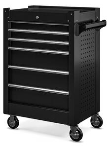 Wózek narzędziowy JOE, 680 x 995 x 460 mm, All Black: czarny
