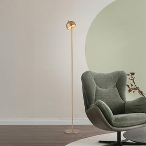 Schöner Wohnen lampa stojąca LED z akumulatorem Bellis, w kolorze złotym, IP54 możliwość ściemniania, mosiężny / złoty, salon / jadalnia, metal, skandynawski