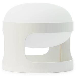 Kartell Lampa stołowa LED K28, biały / opal, salon / jadalnia, tworzywo sztuczne, design