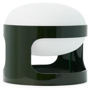Kartell Lampa stołowa LED K28, zielony, salon / jadalnia, tworzywo sztuczne, design