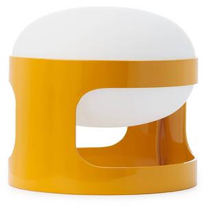 Kartell Lampa stołowa LED K28, żółty / pomarańczowy, salon / jadalnia, tworzywo sztuczne, design