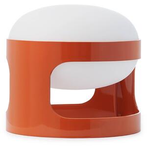 Kartell Lampa stołowa LED K28, żółty / pomarańczowy, salon / jadalnia, tworzywo sztuczne, design