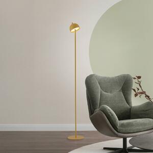 Schöner Wohnen lampa stojąca LED z akumulatorem Bellis, Blütenzauber IP54 możliwość ściemniania, żółty / pomarańczowy, salon / jadalnia, metal, skandynawski