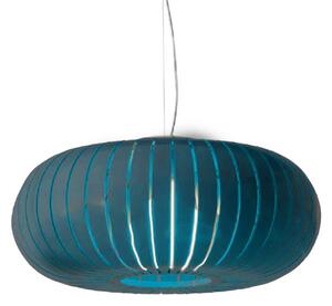Kartell Lampa wisząca Teresa, niebieski, salon / jadalnia, tworzywo sztuczne, design