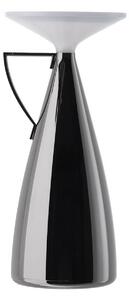 Kartell Lampa stołowa LED Camomille, możliwość ściemniania, aluminiowy / szary / cynkowy, salon / jadalnia, tworzywo sztuczne, design