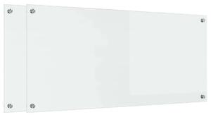 Panel kuchenny 2 pcs przezroczysty 110 x 50 cm szkło hartowane