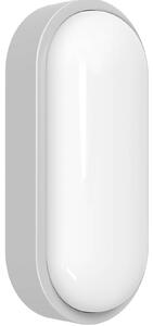 MEGATRON Kinkiet zewnętrzny Zella Neo XL, możliwość ściemniania, aluminiowy / szary / cynkowy, przedpokój, tworzywo sztuczne