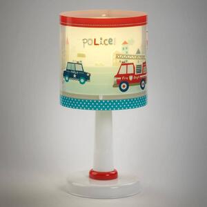 Dalber Lampa stołowa Police, biały / opal, pokój dziecięcy, tworzywo sztuczne
