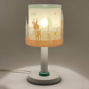 Dalber Lampa stołowa Loving Deer, biały / opal, pokój dziecięcy, tworzywo sztuczne