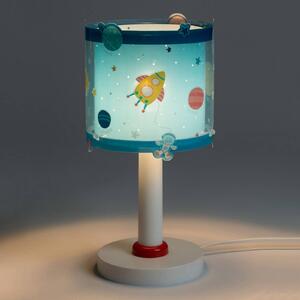 Dalber Lampa stołowa Planets, niebieski, pokój dziecięcy, tworzywo sztuczne