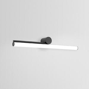 MARSET Kinkiet designerski Ambrosia A 60, możliwość ściemniania, czarny, salon / jadalnia, aluminium, design