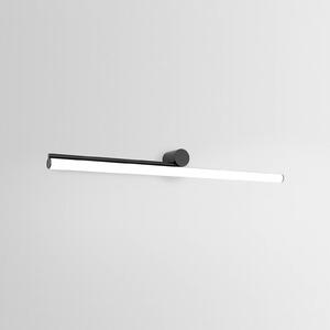 MARSET Kinkiet designerski Ambrosia A 90, możliwość ściemniania, czarny, salon / jadalnia, aluminium, design