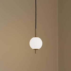 UMAGE Lampa wisząca designerska Audrey, możliwość ściemniania, mosiężny / złoty, salon / jadalnia, metal, design