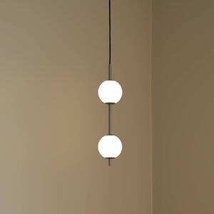 UMAGE Lampa wisząca designerska Audrey, możliwość ściemniania, aluminiowy / szary / cynkowy, salon / jadalnia, metal, design