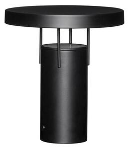 Hübsch Ładna lampa stołowa LED BringMe, czarna matowa, wysokość 28 cm możliwość ściemniania, czarny, metal, nowoczesny