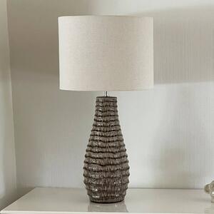 By Rydéns Lampa stołowa Bartha, brązowy / rdzawy, salon / jadalnia, ceramika