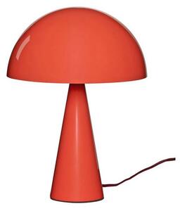 Hübsch Lampa stołowa Mush Mini, czerwony, sypialnia, metal, nowoczesny