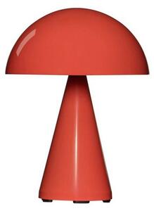 Hübsch Ładna lampa stołowa LED Mush, jasnoczerwona, wysokość 20 cm możliwość ściemniania, czerwony, metal, nowoczesny
