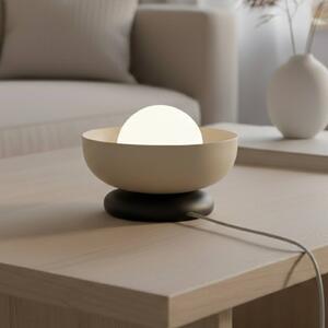 Lampa stołowa Ozzy LN1 EMIBIG LIGHTING, kremowy / amber, salon / jadalnia, metal, nowoczesny