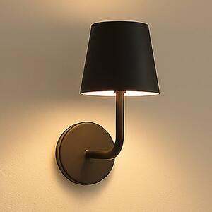 FH Lighting Kinkiet LED z akumulatorem Magnetic, czarna, CCT, IP54, ściemniany możliwość ściemniania, czarny, salon / jadalnia, metal, nowoczesny