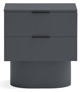 Antracytowa szafka nocna Totem – Teulat